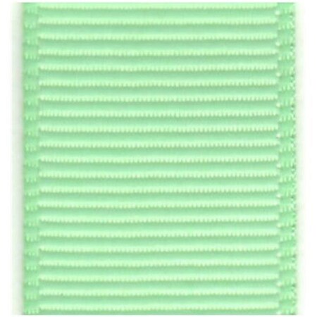 Papilion Papilion R074200090530100Y .38 in. Grosgrain Ribbon 100 Yards - Mint R074200090530100Y